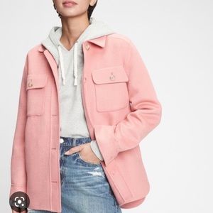 Gap Pink Shirt Jacket Size Small